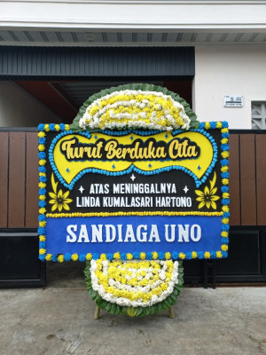 Papan Bunga Duka di Ahusen